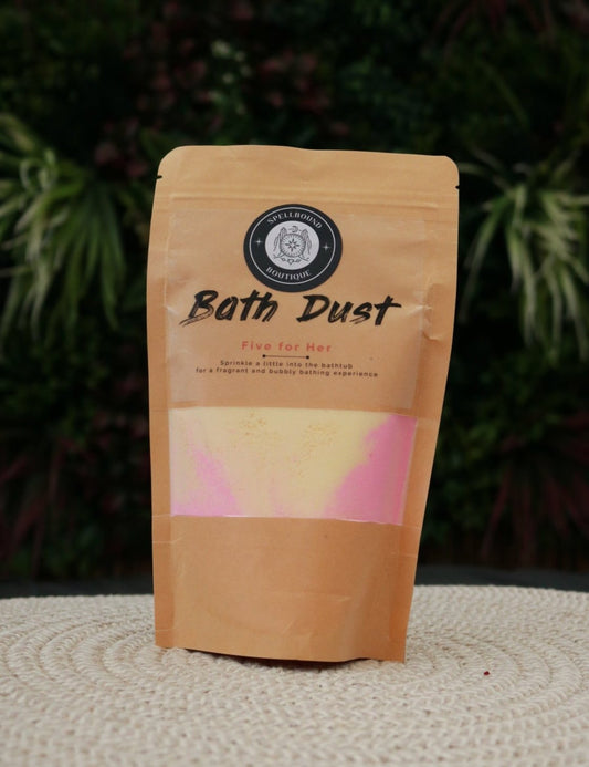 Five for Her Bath Dust