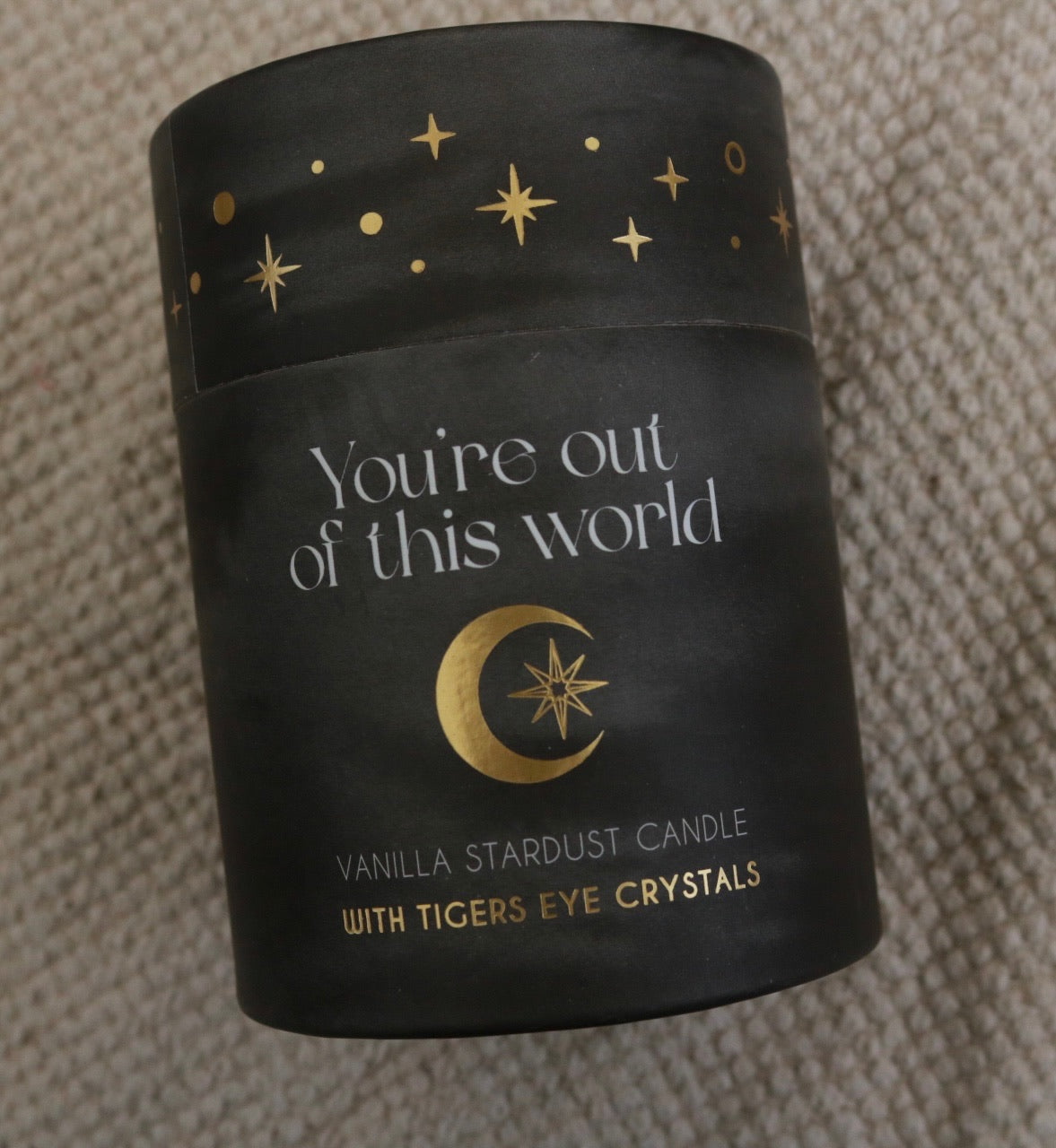 Vanilla Stardust Crystal Candle