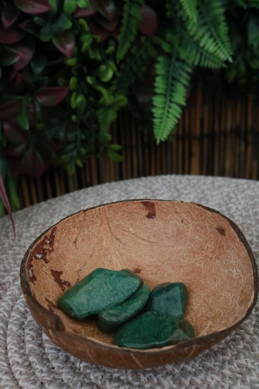 Green Quartz Tumblestone