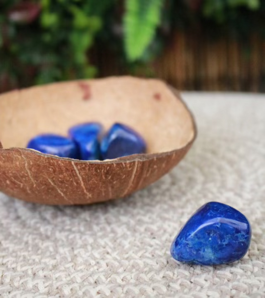 Blue Howlite Tumblestone