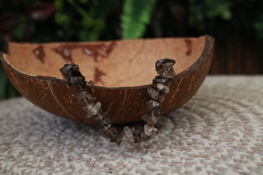 Smoky Quartz Chipstone Bracelet