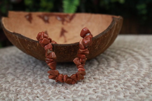 Goldstone Chipstone Bracelet