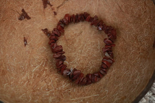 Red Jasper Chipstone Bracelet