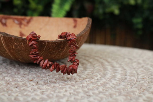 Red Jasper Chipstone Bracelet