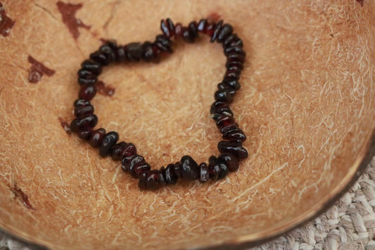 Blood Garnet Chipstone Bracelet
