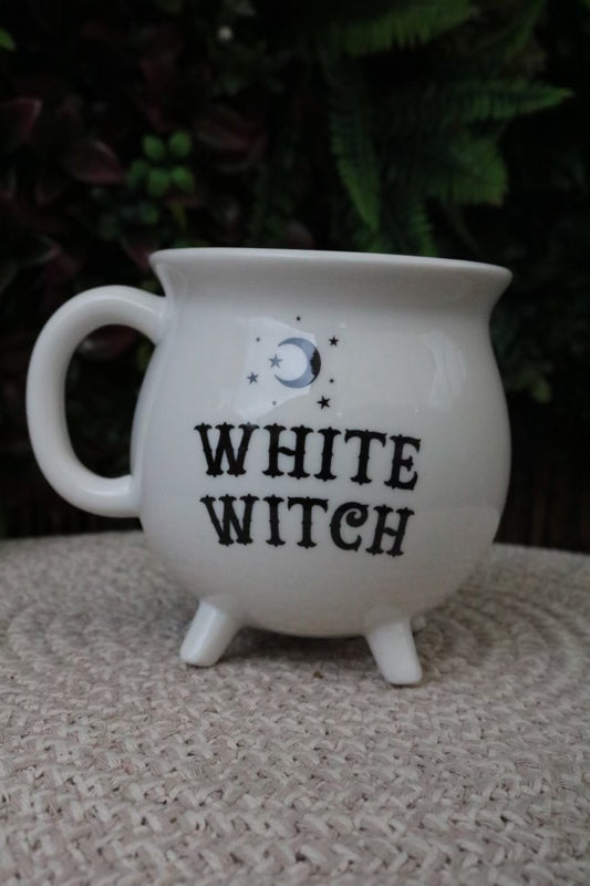 White Witch Cauldron Mug