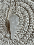 Load image into Gallery viewer, Snow Quartz Crystal Pendulum
