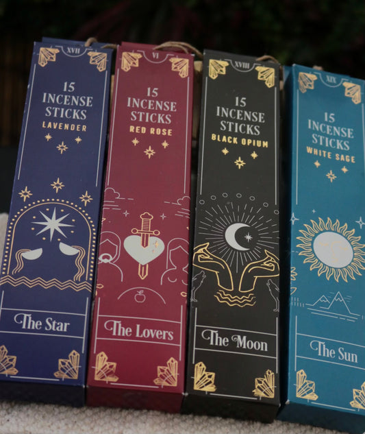 Tarot Incense Sticks with Holder