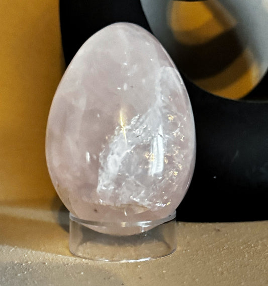 Rose Quartz Egg