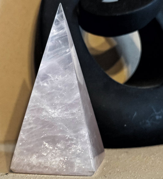 Rose Quartz Pyramid