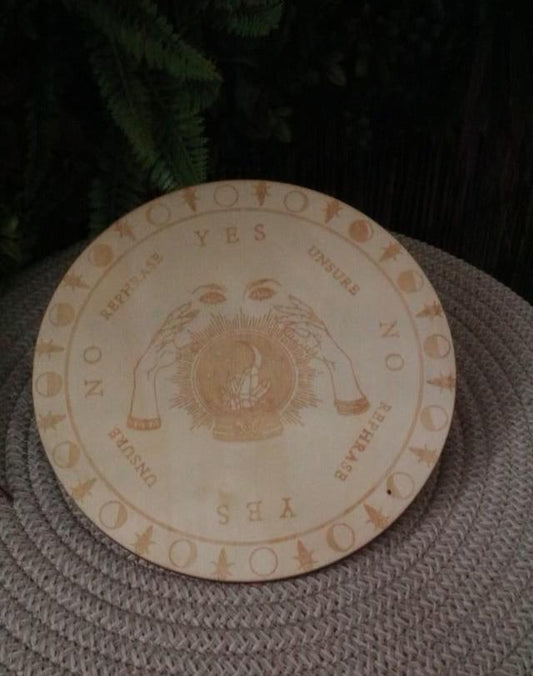 Wooden Crystal Ball Pendulum Board
