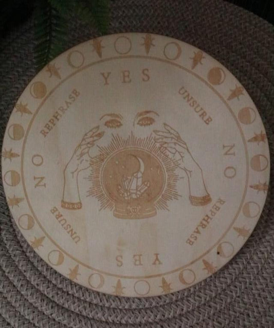 Wooden Crystal Ball Pendulum Board