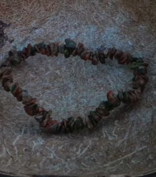 Unakite Chipstone Bracelet