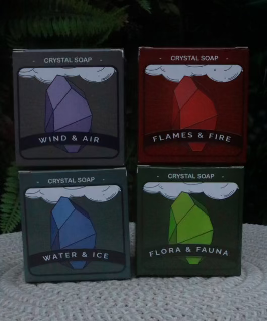 Air Sign Crystal Elemental Soap
