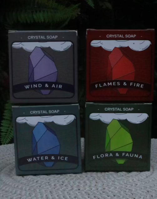 Water Sign Crystal Elemental Soap