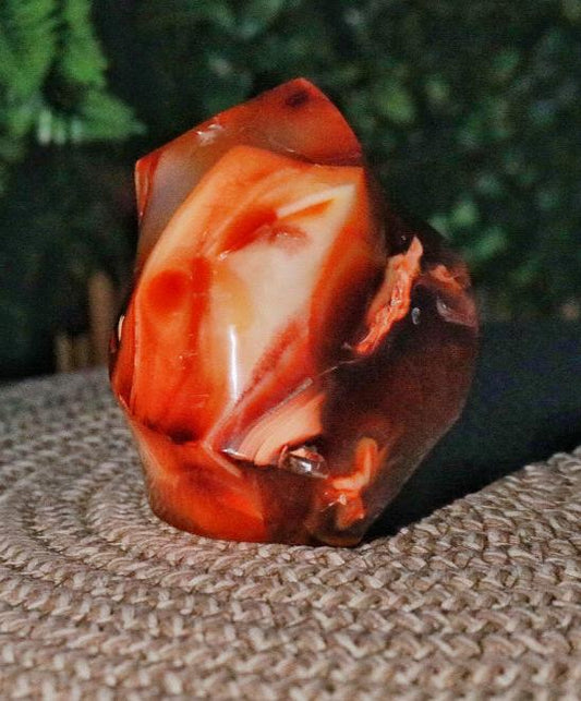 Carnelian Crystal Flame