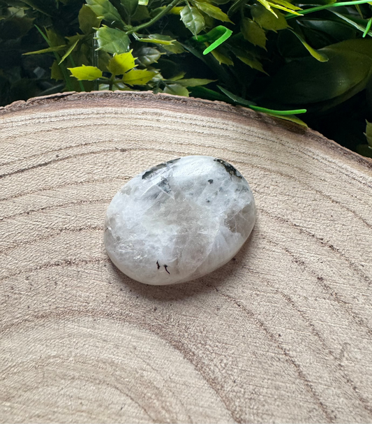 Rainbow Moonstone Thumb Stone