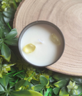 Load image into Gallery viewer, Citrine Crystal Candle Tin
