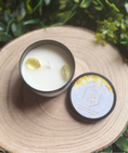 Load image into Gallery viewer, Citrine Crystal Candle Tin
