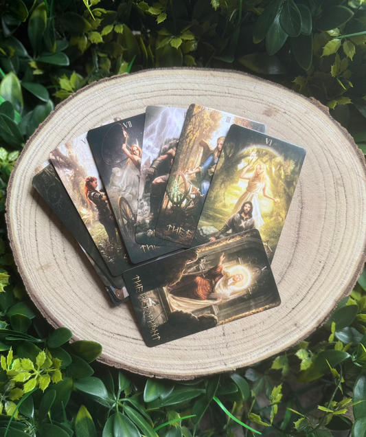 Viking Runes Pocket Tarot Cards