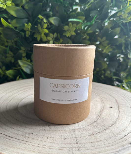 Capricorn Zodiac Crystal Kit