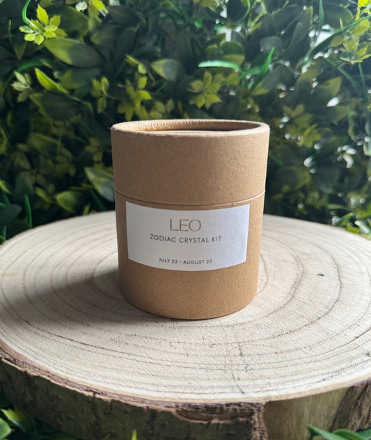 Leo Zodiac Crystal Kit